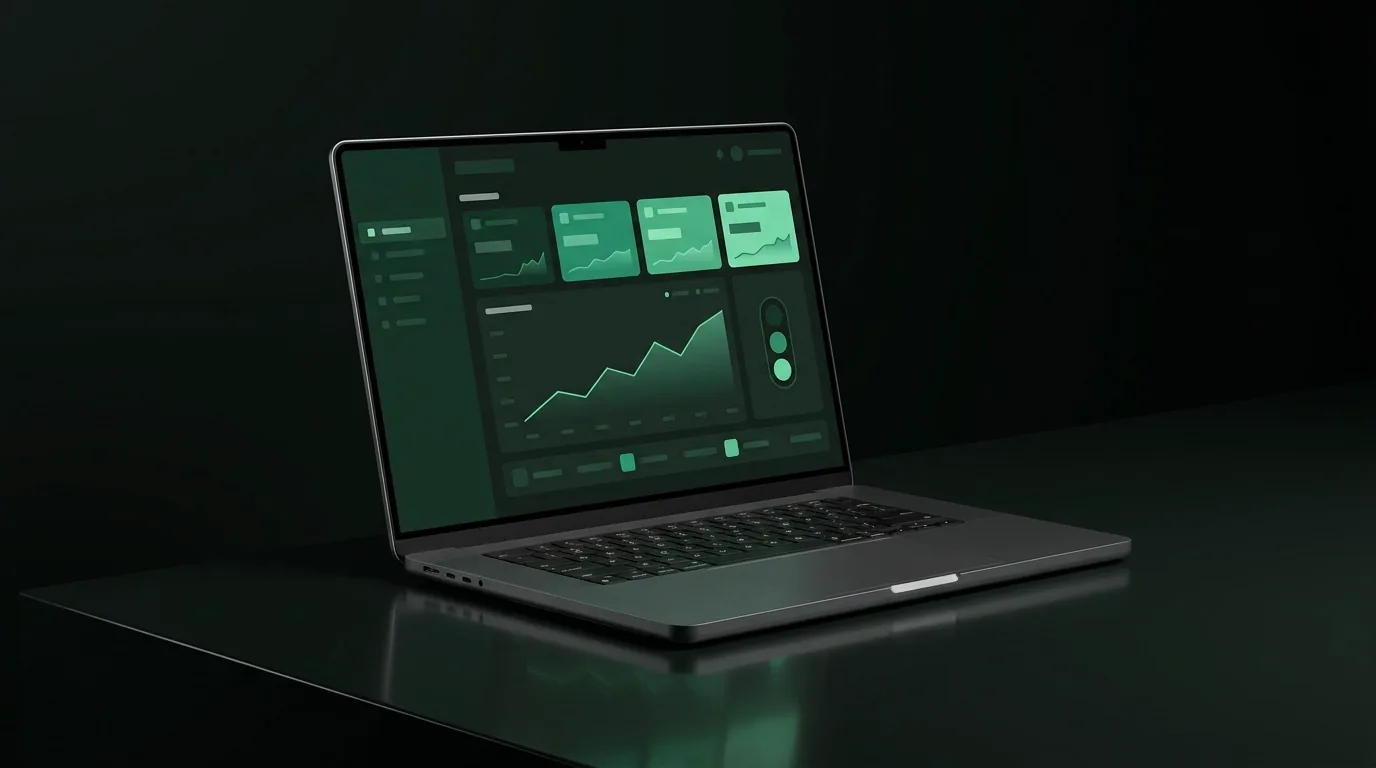 Dashboard de Zeybap en laptop